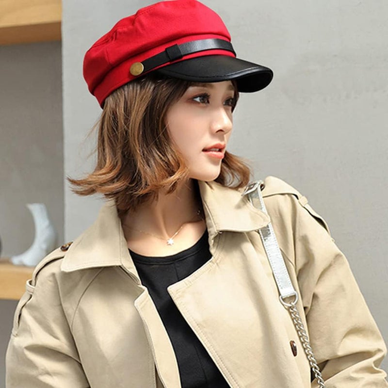 GRNUS Store Chauffeur Hat for Men Women Classic Vintage Newsboy Cap Costume Hats Beret Cap - Image 5